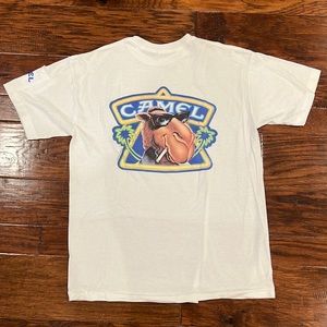 *SOLD* Vintage Camel Cigarettes Single Stitch Graphic T-shirt 90s Y2K